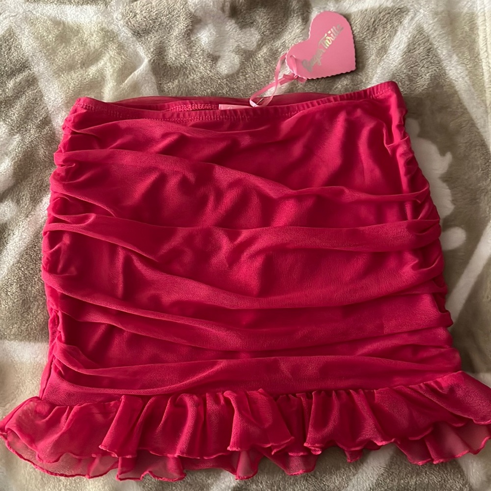 Brand New Sugar Thrillz mini skirt